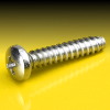 image of Phillips Pan Head Self Tapping Screws with Dog Point (Type F) ISO 7049 (DIN 7981H)