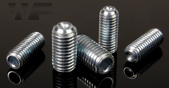Cup Point Grub Screws ISO 4029 (DIN 916) in BZP-45H image