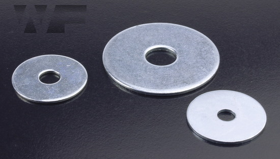Fender Washers in BZP image