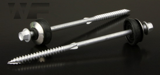 Fibre Cement Gash Point Tek Screws with BAZ Washer for Attaching to Timber image