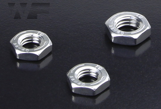 Half Nuts (Lock Nut) With Left Hand Thread DIN 439 in A4 image