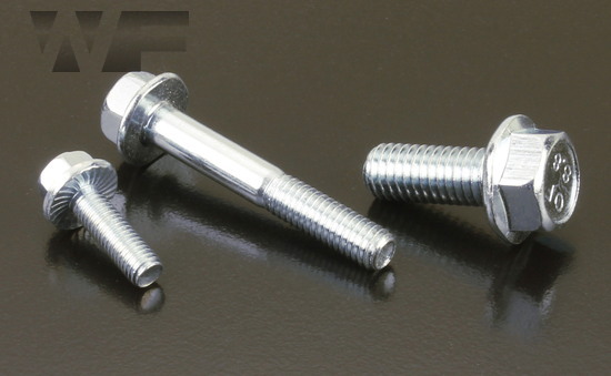 Hex Head Flange Bolts ISO 1665 (DIN 6921) in BZP-8.8 image