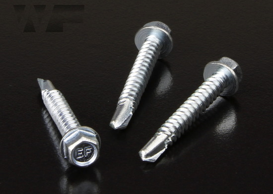 Hex Head Tek Screws for Light Steel Section 1.2mm to 3.5mm in A2 Stainless Steel image