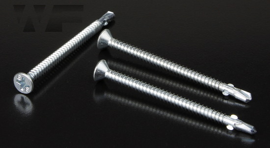 Phillips Countersunk Timber Tek Screws for Light Steel Section 1.2mm to 3.5mm in A2 Stainless Steel image