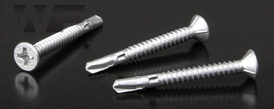 Phillips Countersunk Timber Tek Screws for Light Steel Section 1.2mm to 3.5mm in Evoshield® image
