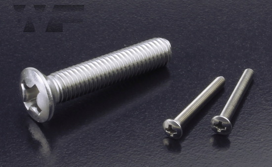 Phillips Raised Csk Machine Screws ISO 7047 (DIN 966H) in A2 image