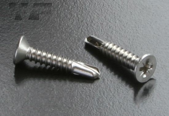 Pozi Csk Self Drilling Screws in A2 image