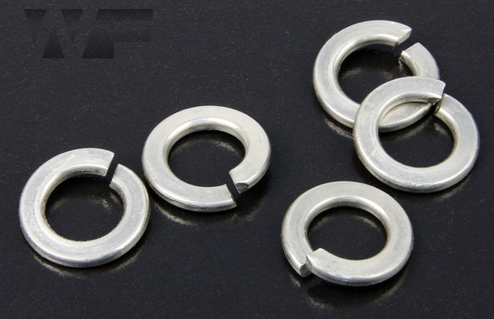 Rectangular Section Spring Washers DIN 127 in Duplex image
