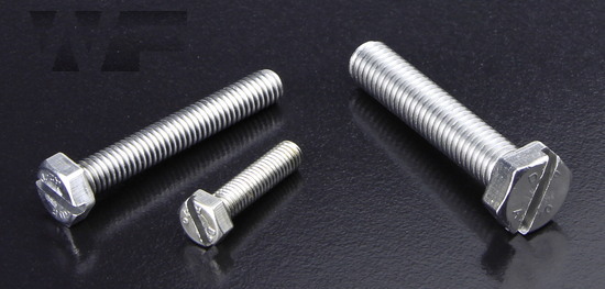 Slotted Hex Head Setscrews (DIN 933) in A2 image