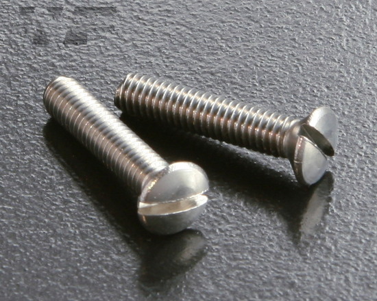 Slotted Raised Csk Machine Screws ISO 2010 (DIN 964) in A2 image