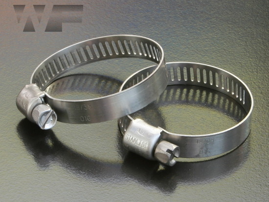 T350 Hose Clips 5/16inch band in Stainless Steel image