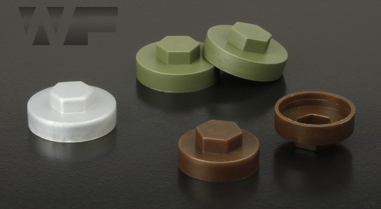 Tek Screw Colour Caps in Plastic (Low-density Polyethylene) image