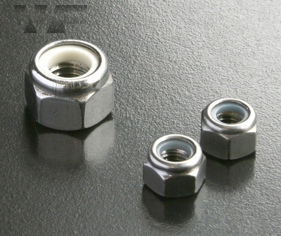 THICK LOCK NYLOCK INSERT NUT DIN 982 M16 P TYPE NYLOC NUTS A2 STAINLESS STEEL 