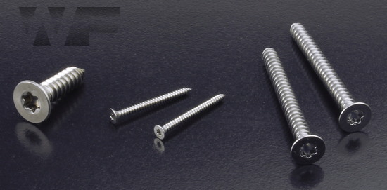 Torx Csk Self Tapping Screws Type C (AB) in A2 image