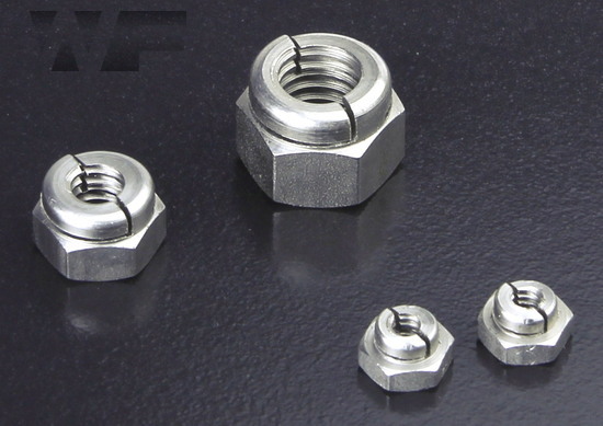 UNC Aerotight All Metal Locking Nuts in A2 image