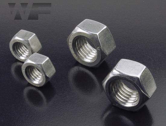UNC Full Hex Nuts ASME B18.2.2 in A4 image