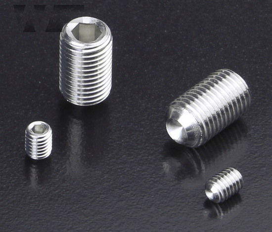 Image of UNF Cup Point Grub Screws ASME B18.3 in A2 image