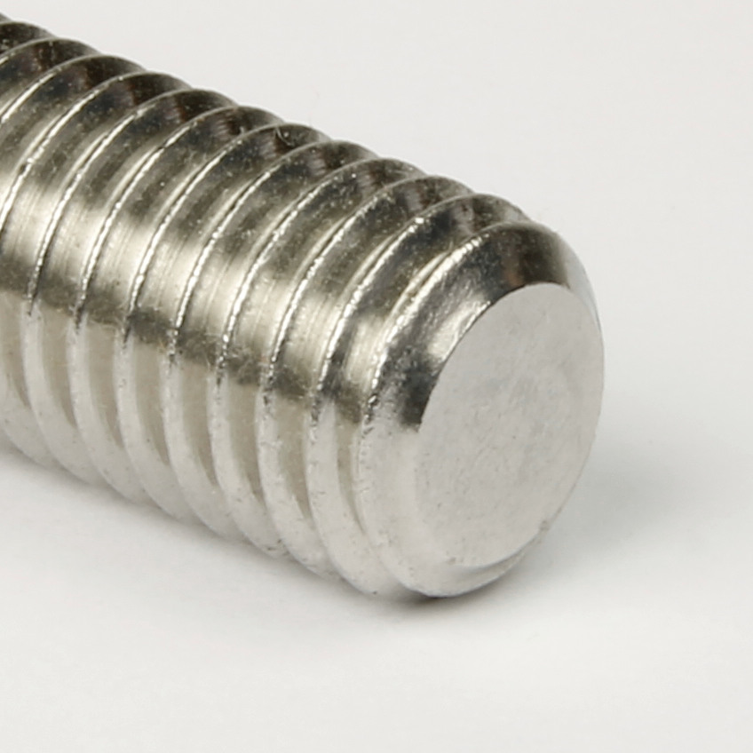 Flat point grub screw