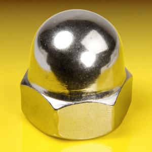 image of UNC Dome/Acorn Nuts to ASME B18.2.2.