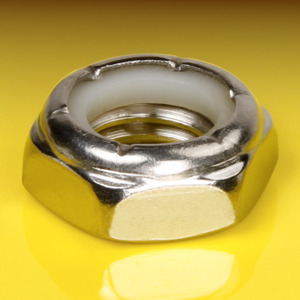 image of UNC Nylon Insert Hex Nuts Thin Type