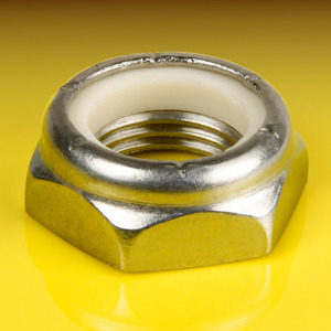 image of UNF Nylon Insert Hex Nuts Thin Type