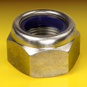 image of Thin Nyloc Nuts with Fine Pitch (Type T) DIN 985