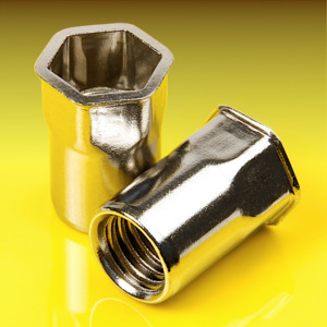 image of Rivet Nut Hex with Small Countersunk Head, Open Type