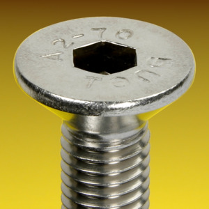 image of Socket Head Countersunk Screws ISO 10642 (DIN 7991)