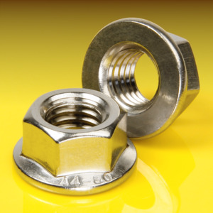 image of Hex Plain Flange Nuts EN 1661 (DIN 6923)