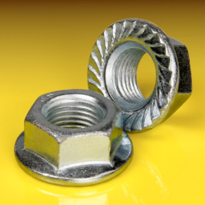 image of UNF Hex Serrated Flange Nuts