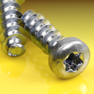image of Torx Pan Thread Forming Screws for Plastics, 30 Degree Thread