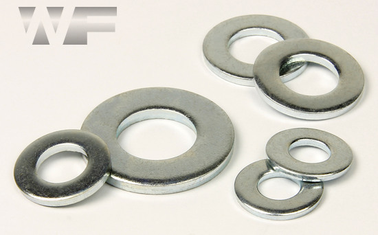 British Standard 3410 Table 3 Imperial Flat Washers, Heavy Pattern in BZP image