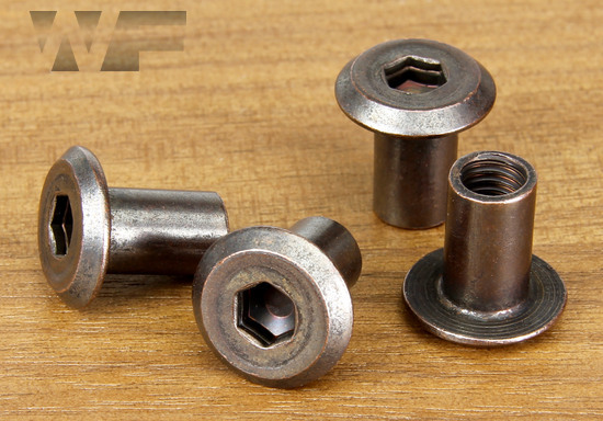 Connector Cap Nut in Bronze-Pl image