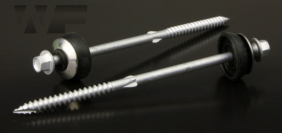Fibre Cement Gash Point Tek Screws with BAZ Washer for Attaching to Timber in Evoshield® image