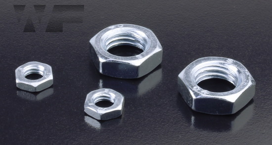 Half Nuts (Lock Nut) Coarse Pitch DIN 439 in BZP image