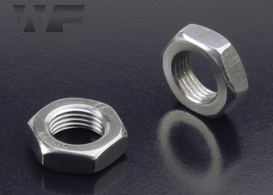Half Nuts (Lock Nut) Fine Pitch DIN 439 in A4 image