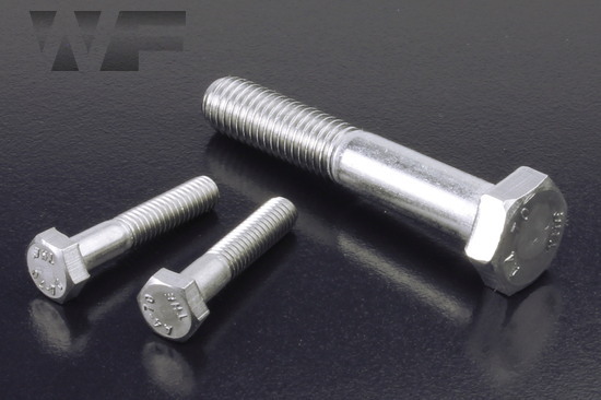 Hex Head Bolts with Part Thread DIN 931 (ISO 4014) in A4 image