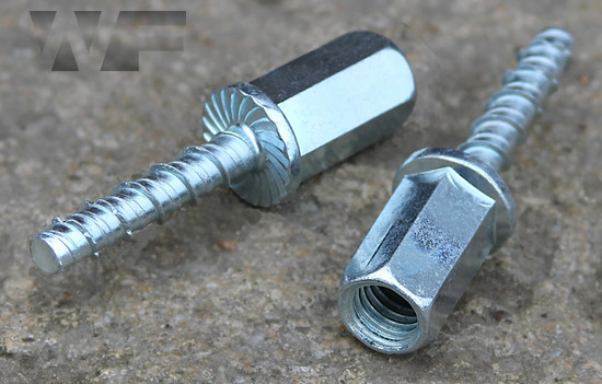 Index Concrete Bolts with Internal / Female Hanger Thread in BZP image