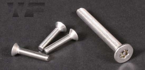 Pin Torx Countersunk Security Screws in A2 image