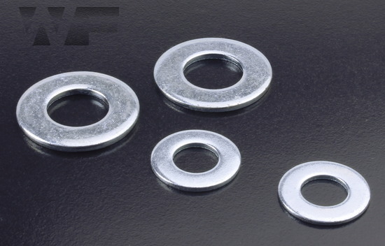 Plain Washer Type A Narrow (SAE) ASME B18.21.1 in BZP image