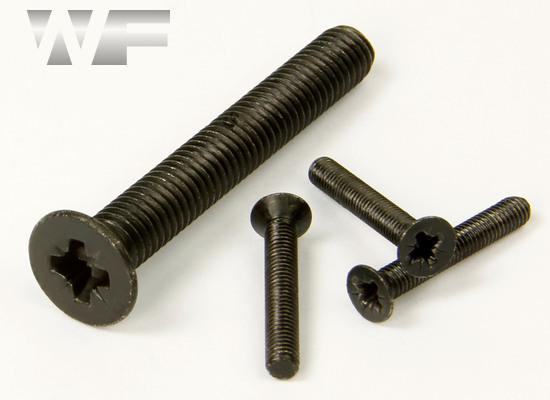 Pozi Csk Machine Screws DIN 965 Z in BlackZP image