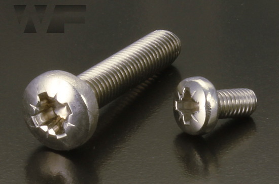 Pozi Pan Head Machine Screws DIN 7985 Z in A4 image