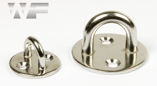 Round Pad Eye Plate in A2 image