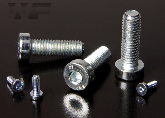 Socket Low Head Cap Screws DIN 7984 in BZP-8.8 image