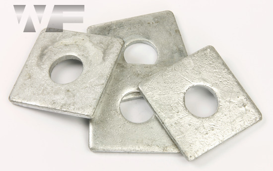 Square Plate Flat Washers DIN 436 in GV image