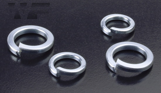 Square Section Spring Washer DIN 7980 in BZP image