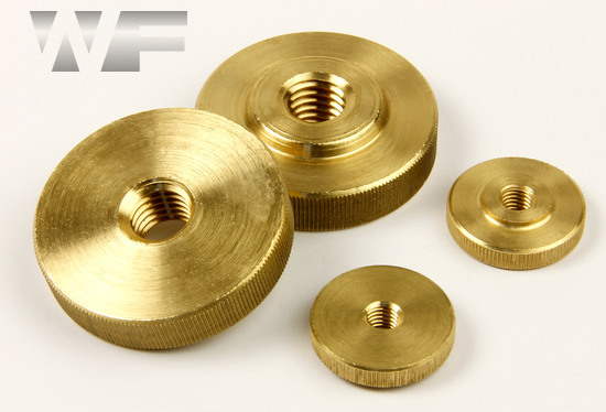 Thumb Nut Low Type, DIN 467 in BRASS image