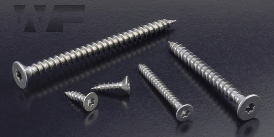 Torx Countersunk Chipboard Screws in A2 image