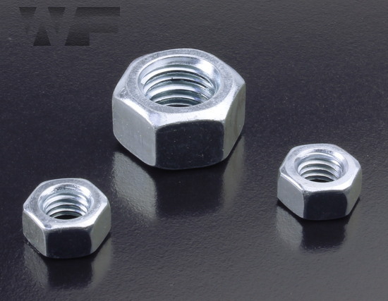 UNC Full Hex Nuts ASME B18.2.2 in  image