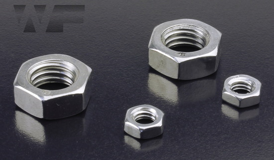 UNC Half Nuts (Lock Nut) ASME B18.2.2 in A2 image